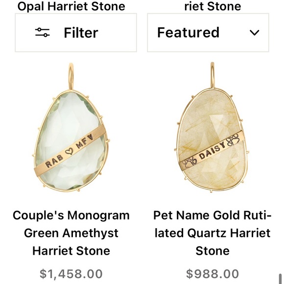 COPY - Heather B Moore LARGE  amethyst. inscribed says, ‘I <3 U’! on side. - Picture 4 of 4